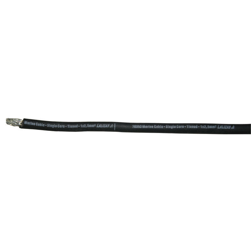 Marine Cable, Single core, Tinned, 1x35mm2, black