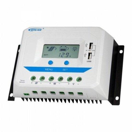 45A 12/24V solar charge controller / regulator with LCD display - 4Boats