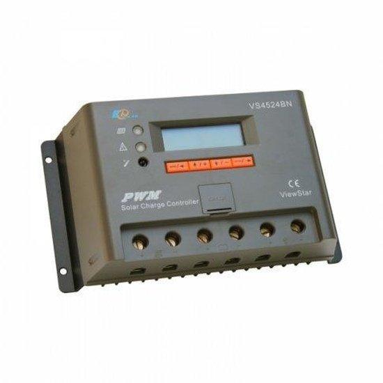 45A solar panel charge controller / regulator with LCD display and adv ...