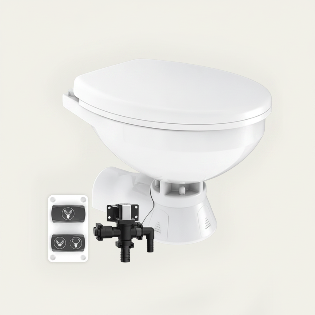 Seaflo Quiet Flush Sea Water 24V Regular | 4Boats - Catalogue image 4