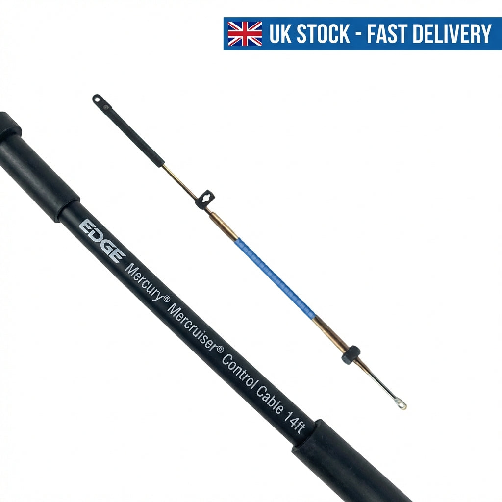 Mercury Mercruiser 14ft Control Cable Edge Series High Flex 426.72cm Gen I