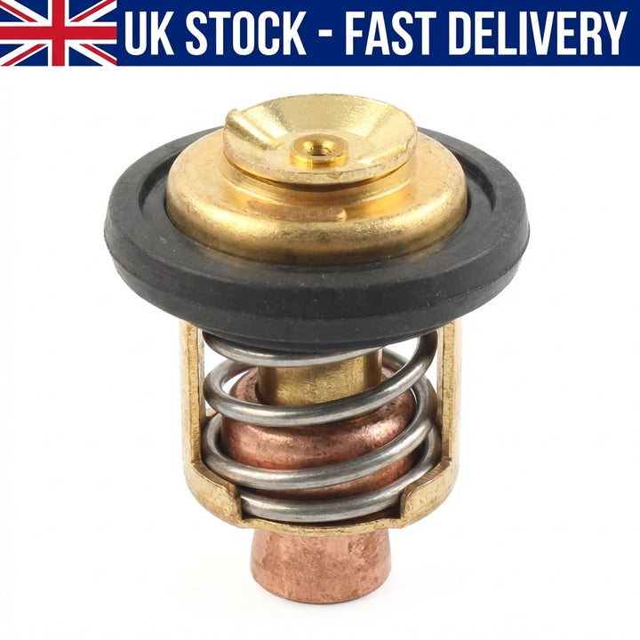 Thermostat for Yamaha Outboard 2-Stroke Engines | Replaces 688-12411-10 / 6H3-12411-11 / 6E5-12411-02 | 60°C Rated