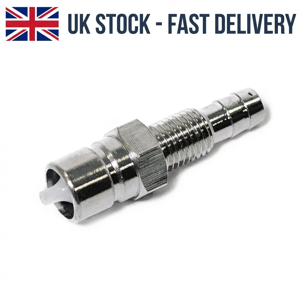 Genuine Tohatsu Male Fuel Connector 3B2-70260-1 | 8mm 5/16" Outboard Hose Barb