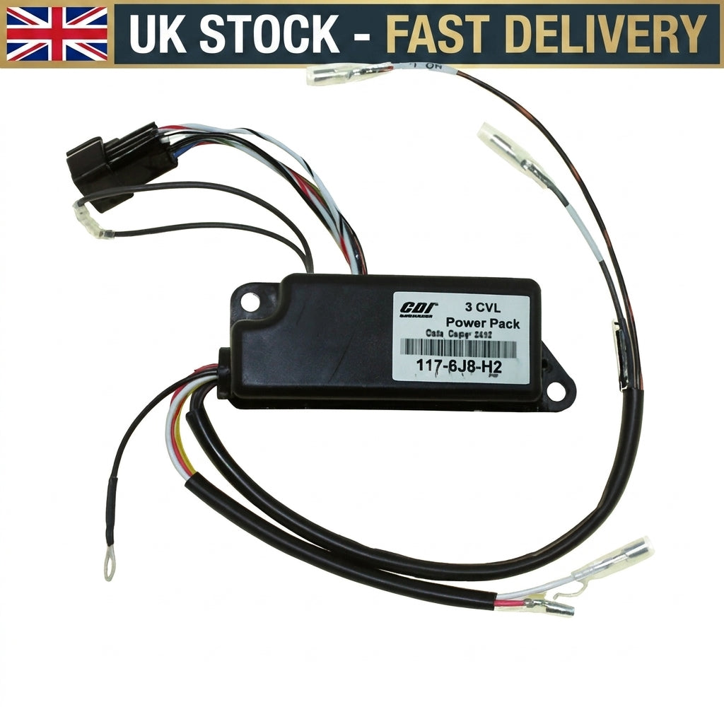 Yamaha 3-Cylinder CDI Module 6J8-85540-H2 (117-6J8-H2) | 4Boats