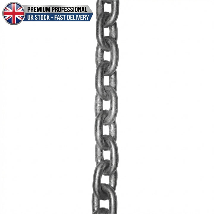 Lalizas Hot Dip Galvanized Chain 10mm DIN 5685A Genovese Marine Boat Anchor Mooring