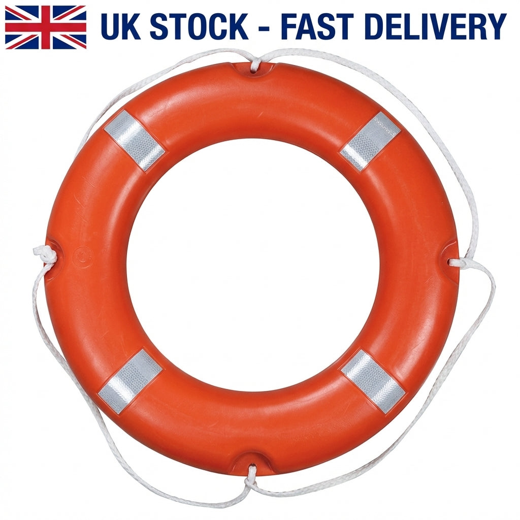Lalizas Lifebuoy Ring SOLAS MED 72cm 2.5kg with Reflective Tape