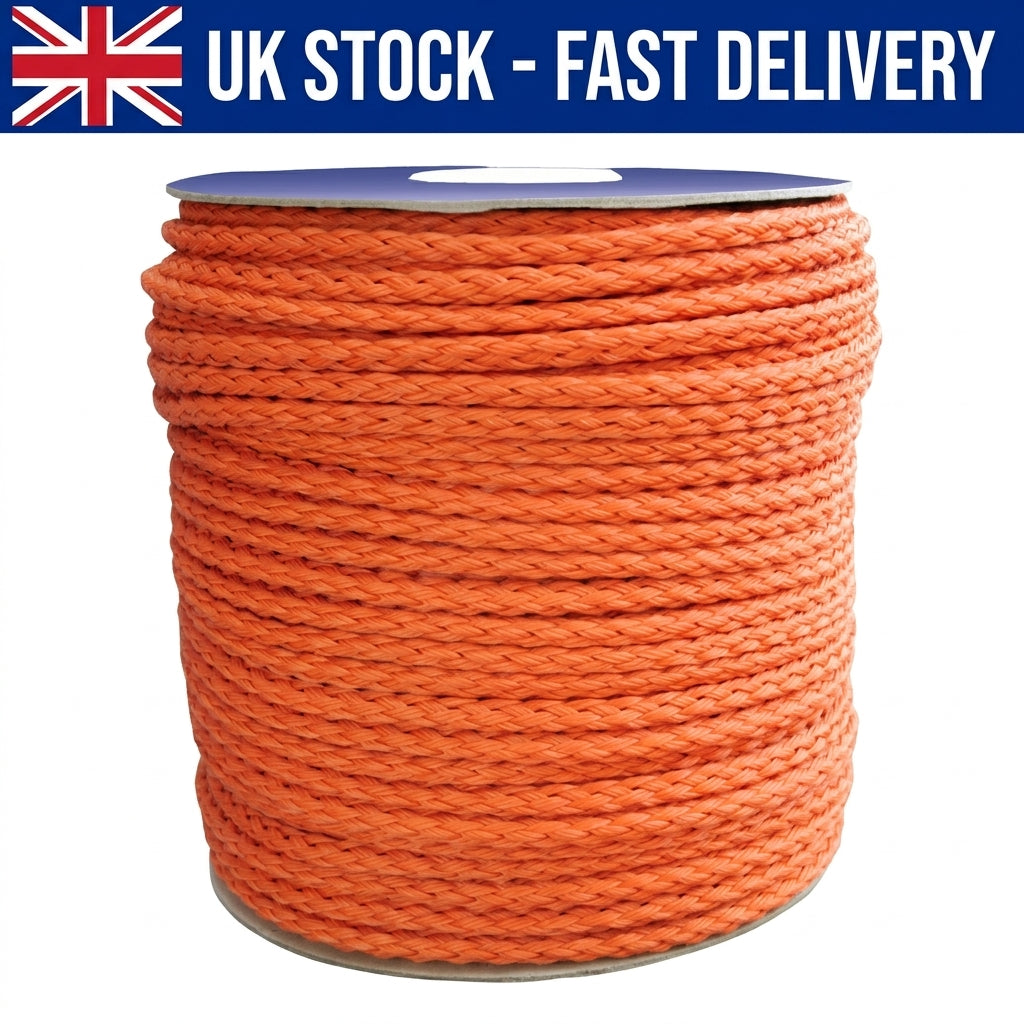 Lalizas Cabo Floating Rope 8mm Orange Marine Safety Line Lifebuoy MOB SKU 70260