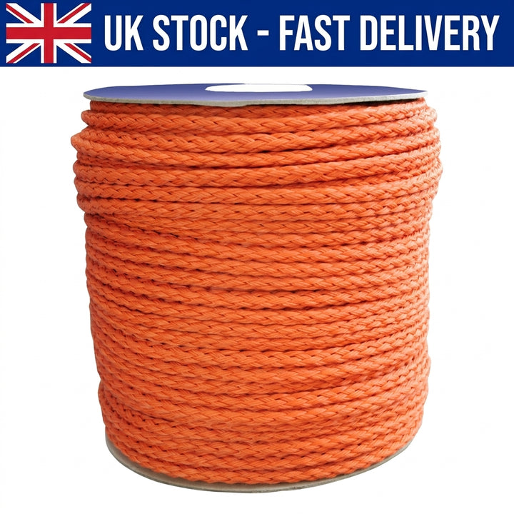 Lalizas Cabo Floating Rope 8mm Orange Marine Safety Line Lifebuoy MOB SKU 70260
