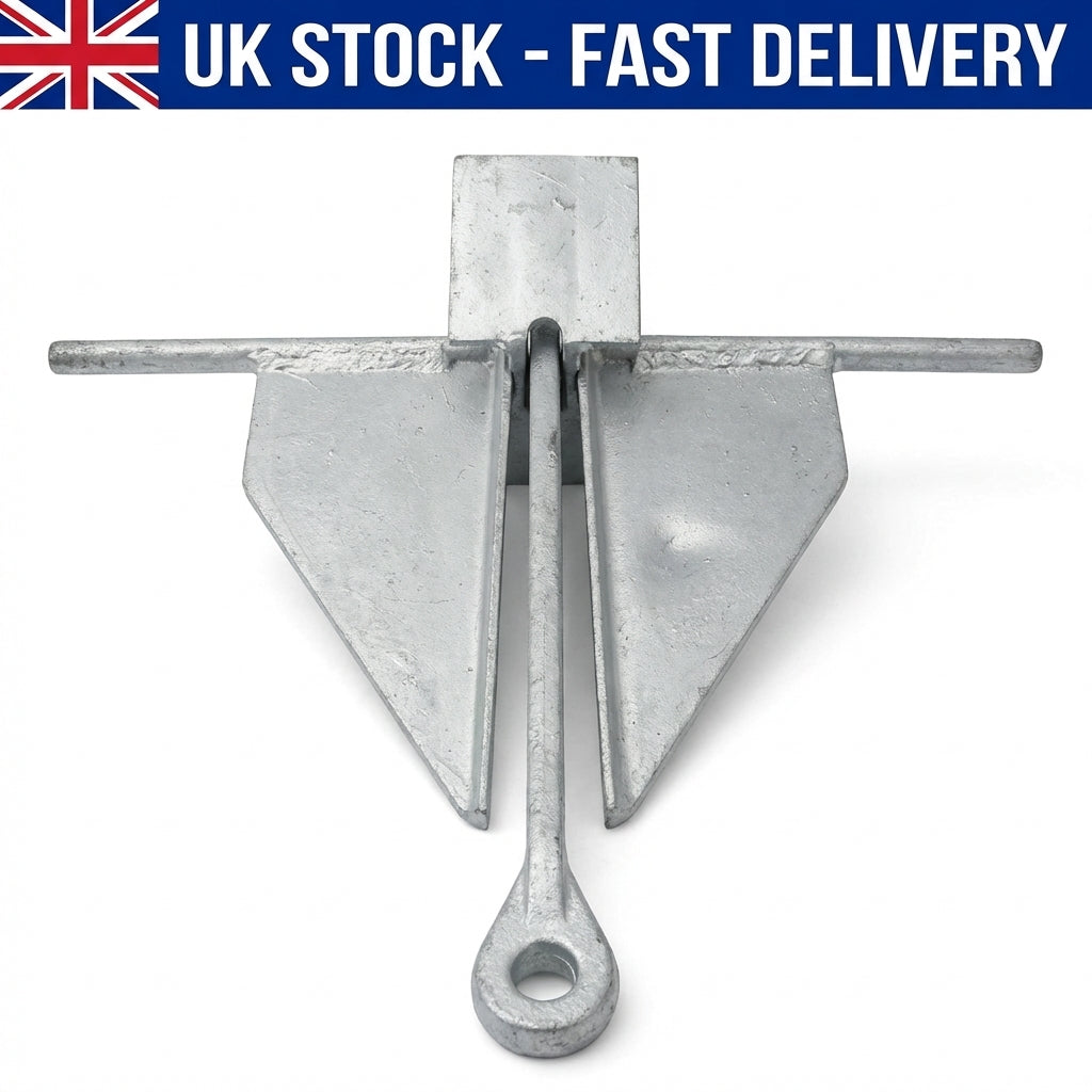 Anchor hot-dip galvanised Danforth 5 kg | 4Boats
