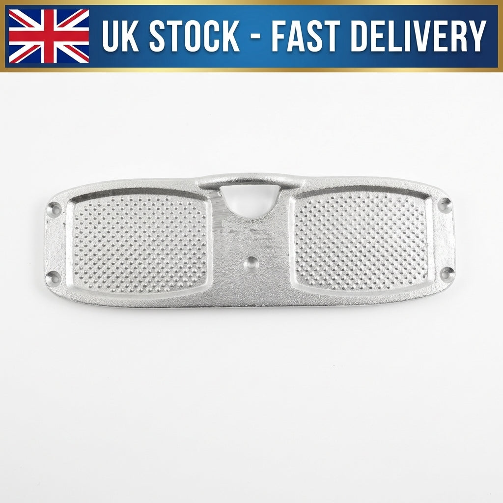 Transom Mounting Plate for Outboards Large Size 315x100mm Aluminium Engine Pad