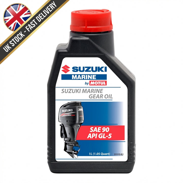 Suzuki Marine Gear Oil SAE 90 GL-5 1L Outboard Gearbox Lube High Performance