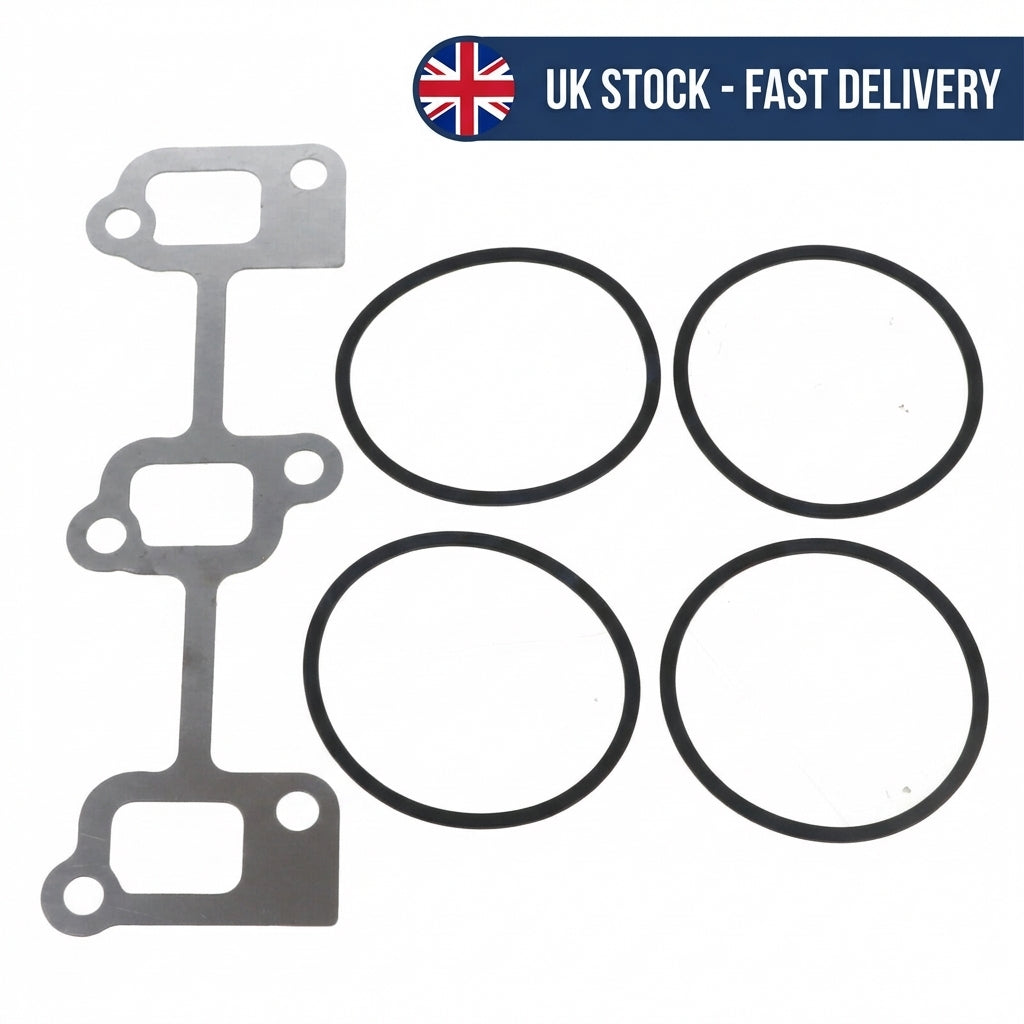 Heat Exchanger Seal Kit for Yanmar 3YM15 3YM20 3YM30 - Replaces 128990-44100
