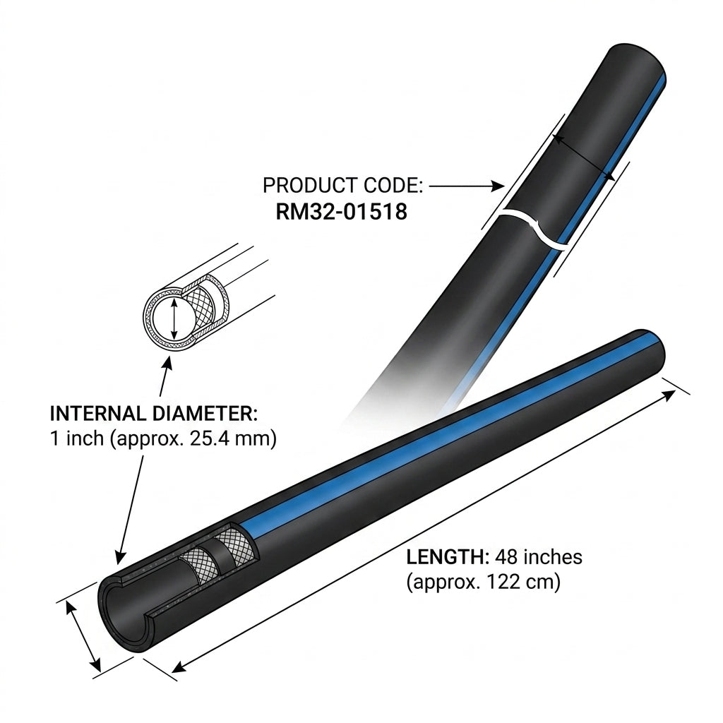 Cooling Water Hose for Mercruiser V6 & V8 Engines