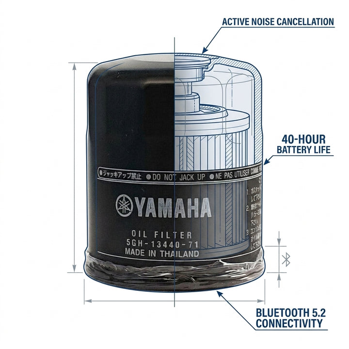 Yamaha Outboard Oil Filter 5GH-13440-71 F15 F25 F40 F50 F60 F70 F80 F100 F115