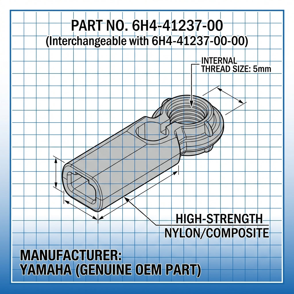 Yamaha Outboard Link Joint Connector 25-300HP 6H4-41237-00 Throttle Choke Link