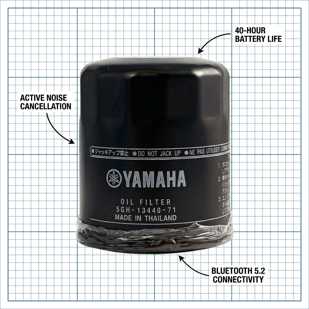 Yamaha Outboard Oil Filter 5GH-13440-71 F15 F25 F40 F50 F60 F70 F80 F100 F115
