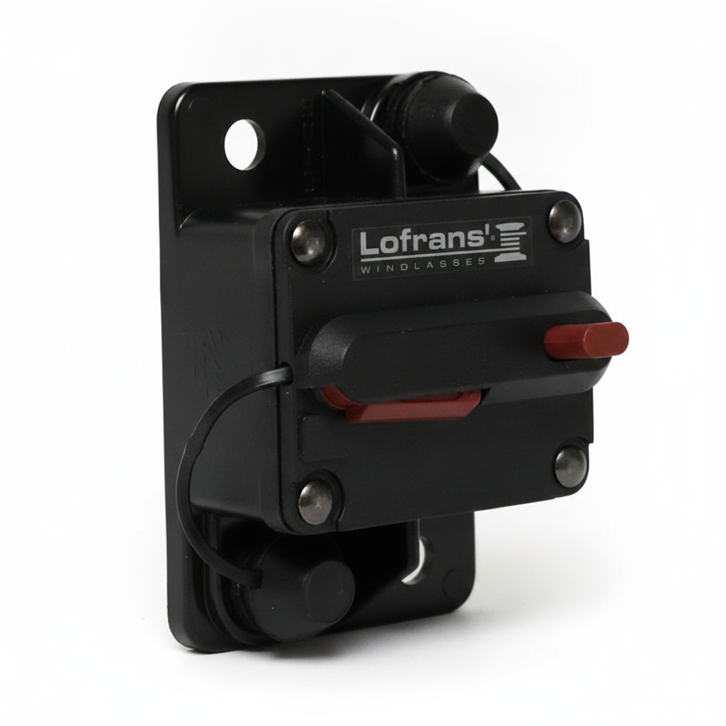 Lofrans 70A Thermal Circuit Breaker Surface Mount Windlass Protection 636088 - Technical specification image 4