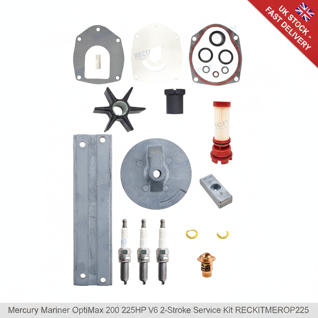Mercury Mariner OptiMax 200 225HP V6 2-Stroke Service Kit RECKITMEROP225 - UK Stock image 1