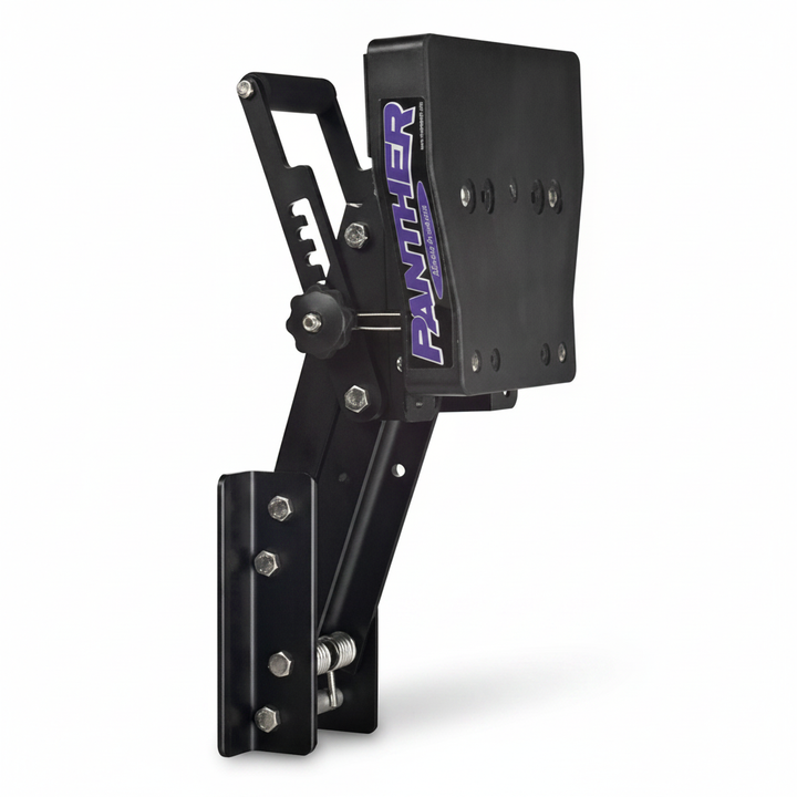 Panther Black Anodised Auxiliary Engine Bracket - 35 HP | 4Boats - Technical specification image 4