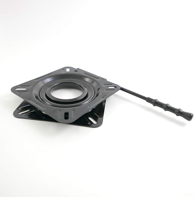 Talamex Swivel Seat Base Coated Black With Lock 360 Rotation 12 Position 75889016