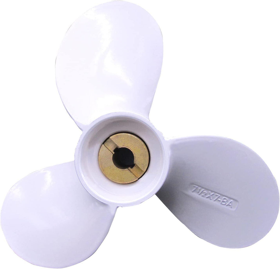 Yamaha Outboard Propeller 3X7-1/2X7 – Old Shear Pin Type (6E0-45943-00-EL) for 4HP & 5HP Engines