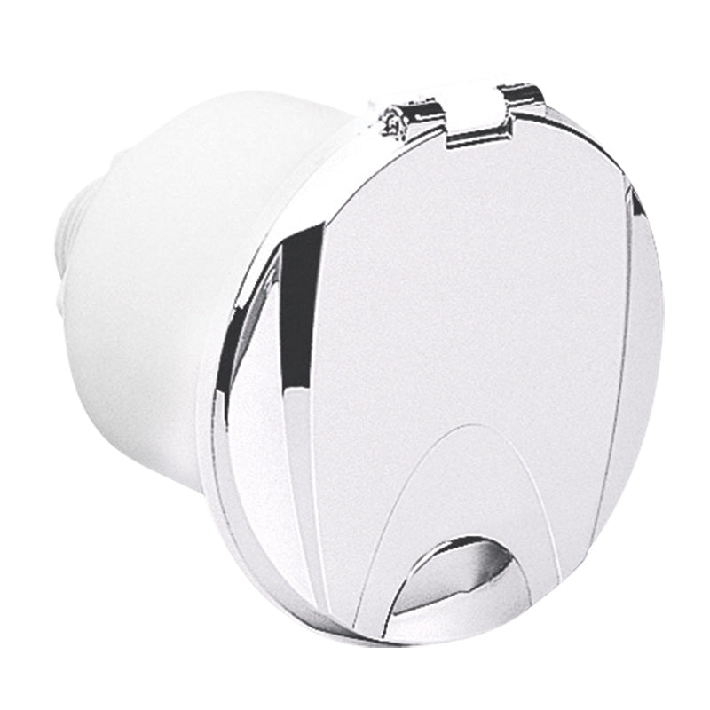 Case w/Sea Water Outlet, w/Lid, Elbow Conn. White