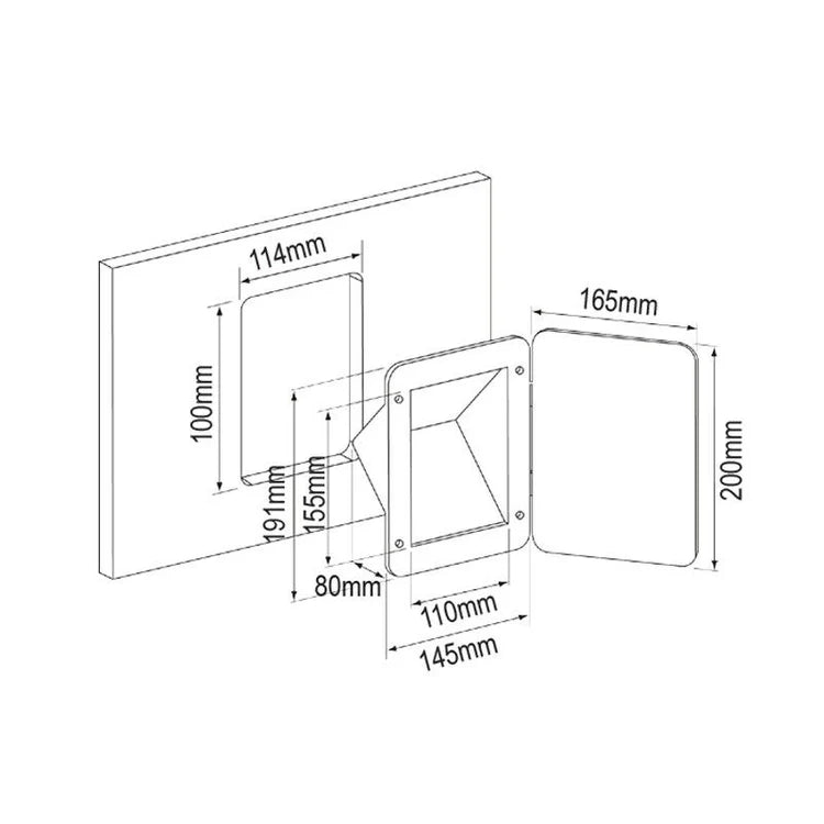 Case Deck Filler Case 145×191 mm White | 4Boats