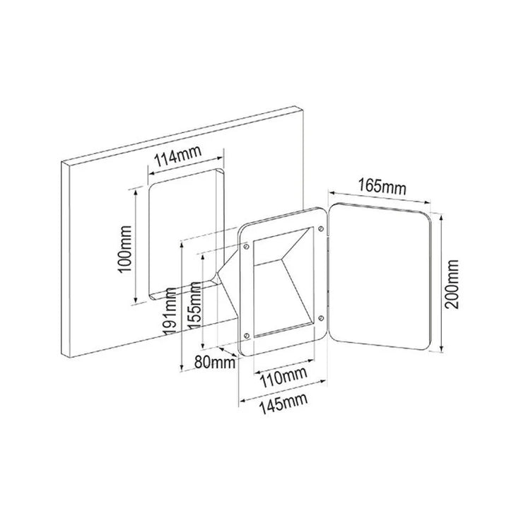 Case Deck Filler Case 145×191 mm White | 4Boats