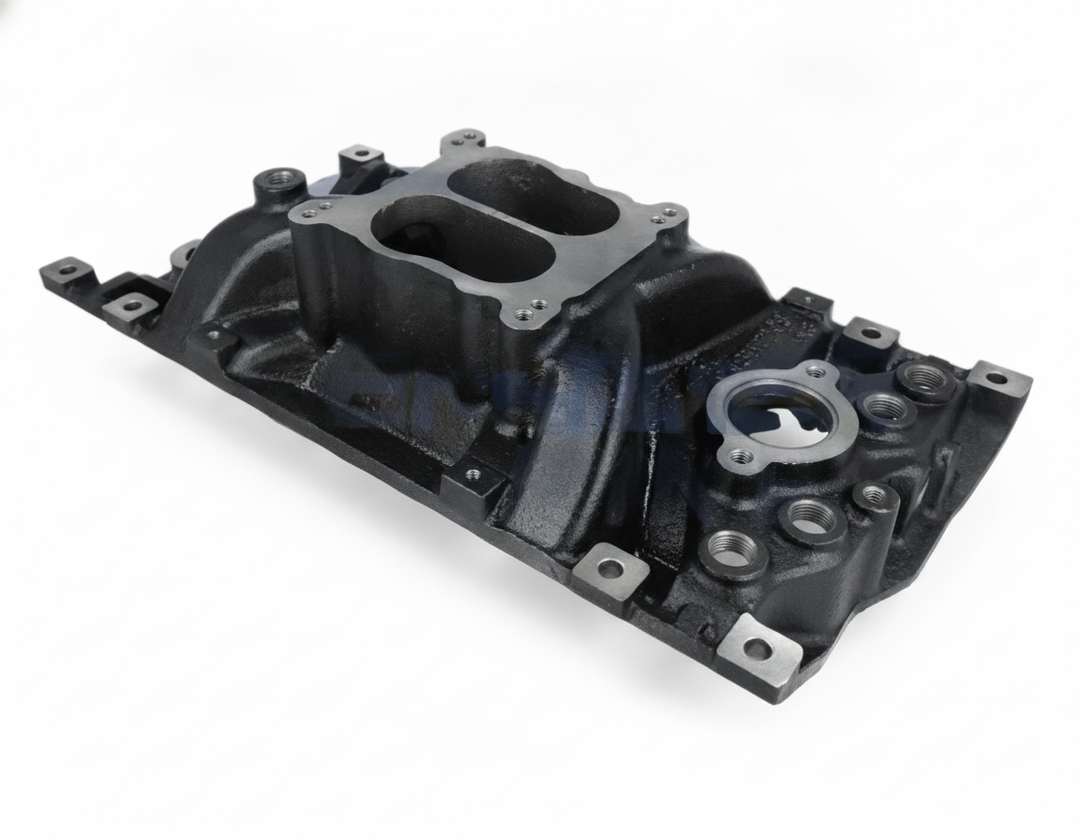 Aftermarket 4BBL Vortec V8 Intake Manifold 807289A1 3856270 - Studio image 1