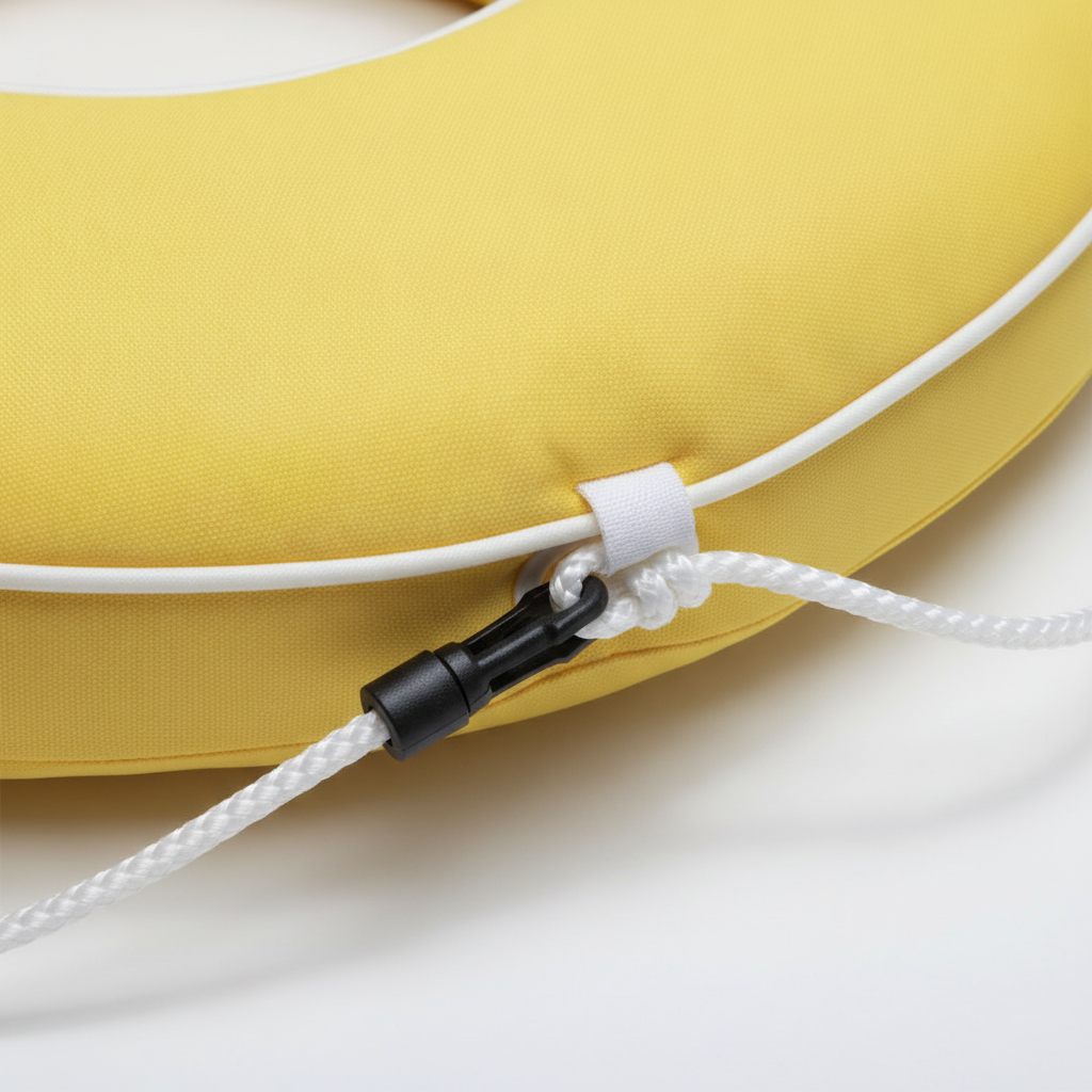 Horseshoe Lifebuoy Quick RD Yellow 142N Marine Boat MOB Safety - Product detail image 3