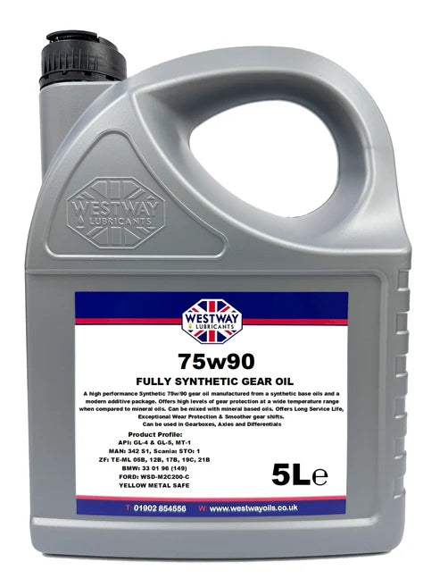 75w90 / SAE 90 High Performance Fully Synthetic Marine Gear Oil