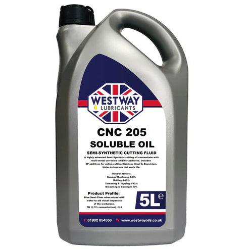 Soluble Cutting Oil Semi-Synthetic CNC 205 Dyed Blue