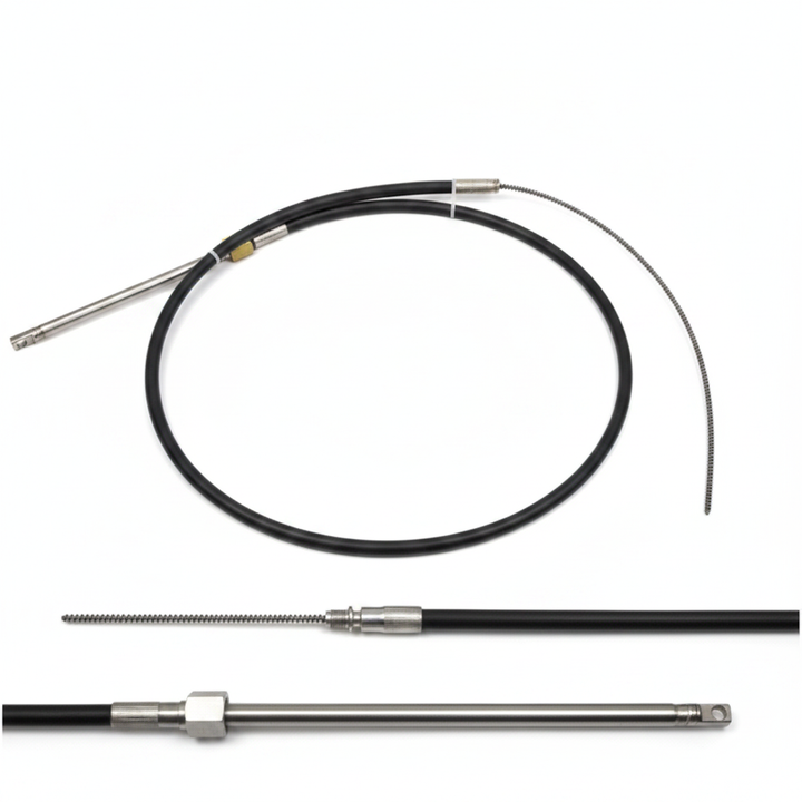 10 ft MT58 light-duty steering cable up to 55hp | 4Boats - Alternative angle image 2