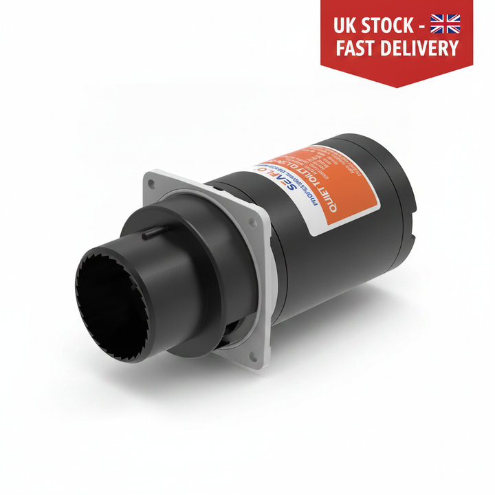 Seaflo   Macerator Quiet Flush Toilet Pump | 4Boats - UK Stock image 1