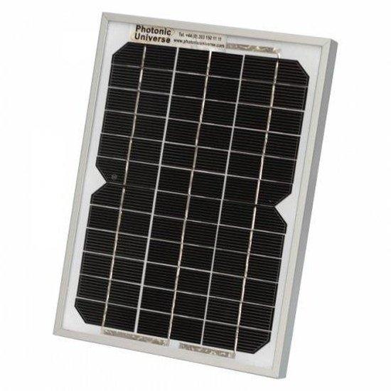 5W monocrystalline solar panel (trickle charger) - 4Boats