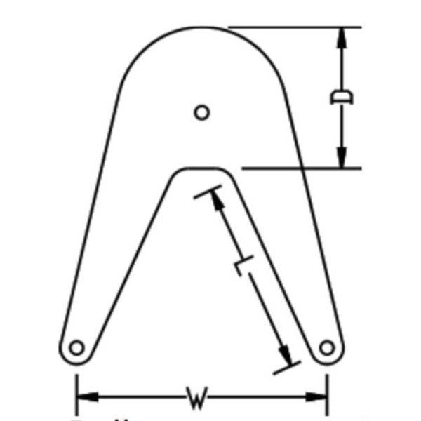 Bow Fenders Anchor Marine Bulbous Bow Fender 15 × 13 × 28 cm | 4Boats