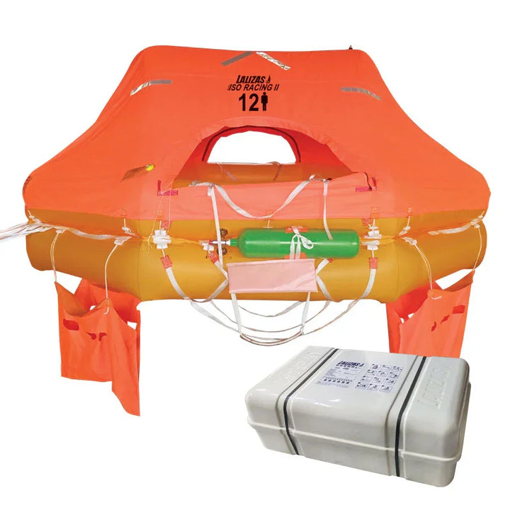 LALIZAS ISO Racing II Liferaft UK 12C 12 Person Canister 75555 ISO 9650-1:2022