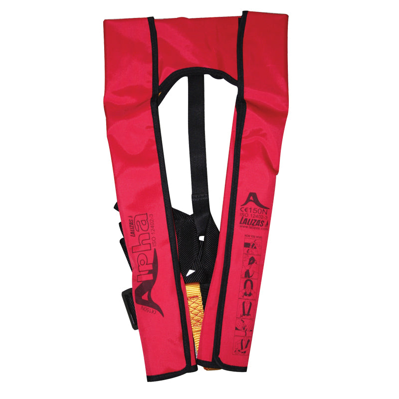 Lalizas Alpha 170N Automatic Inflatable Lifejacket with Harness ISO Adult
