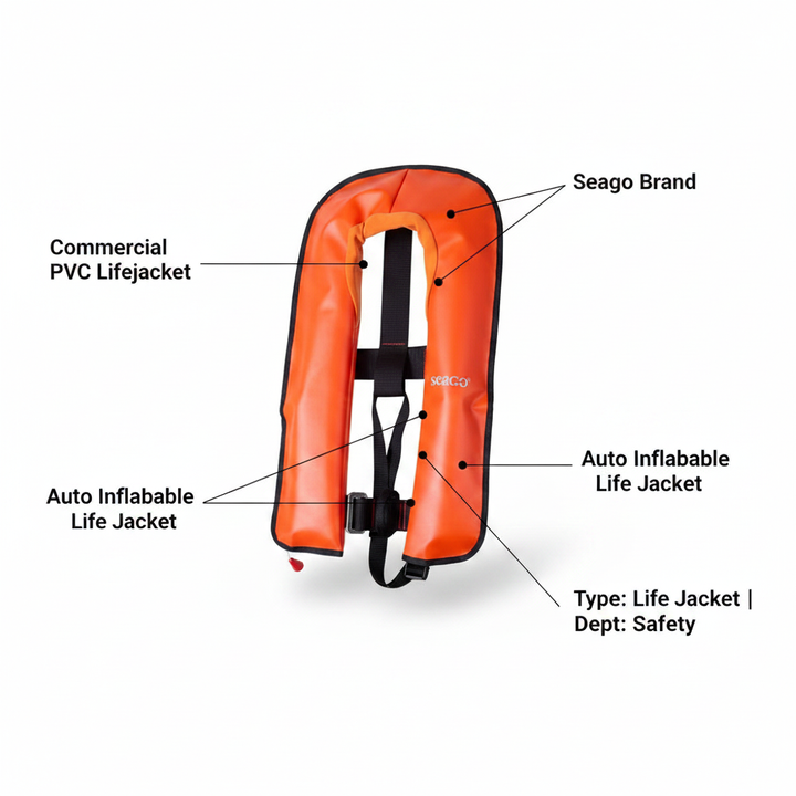 Seago Seaguard Seaguard Seaguard 300N Automatic Lifejacket wi | 4Boats - Technical specification image 2