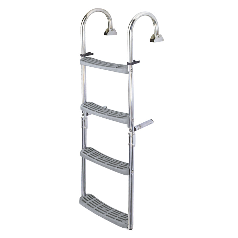 Foldable Ladder, 3+3 steps, Inox 316, 180?, L1550xW325mm