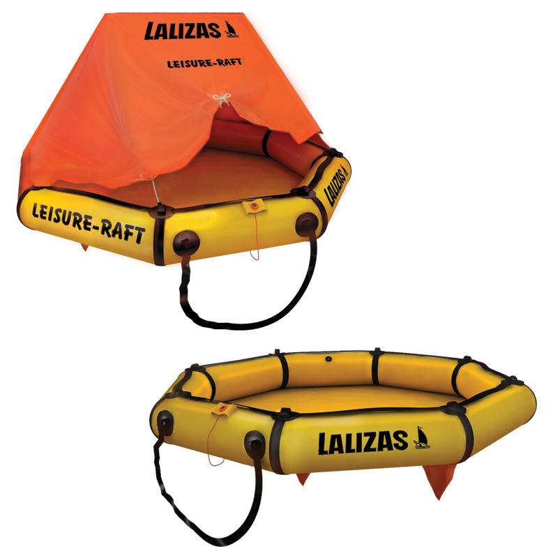 LALIZAS LEISURE-RAFT Liferaft, w/o canopy, 4prs