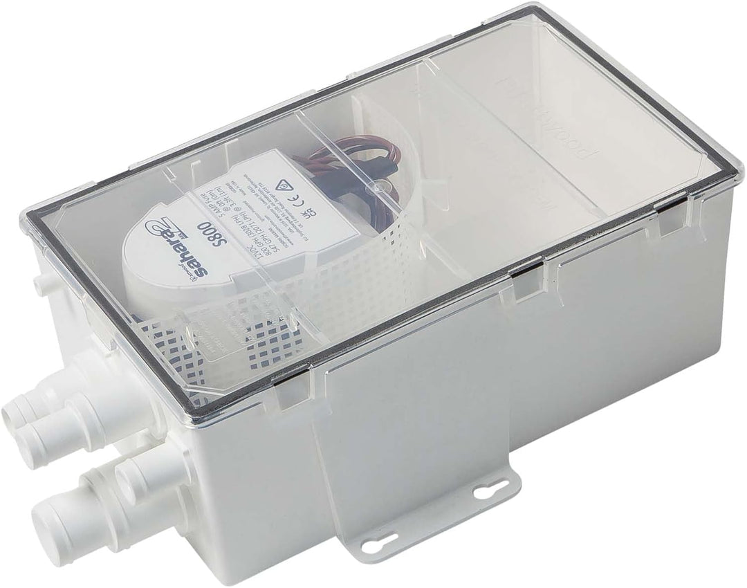 Attwood 5143-4 MK2 Marine Shower Sump Pump System 12V 800 GPH Large Box