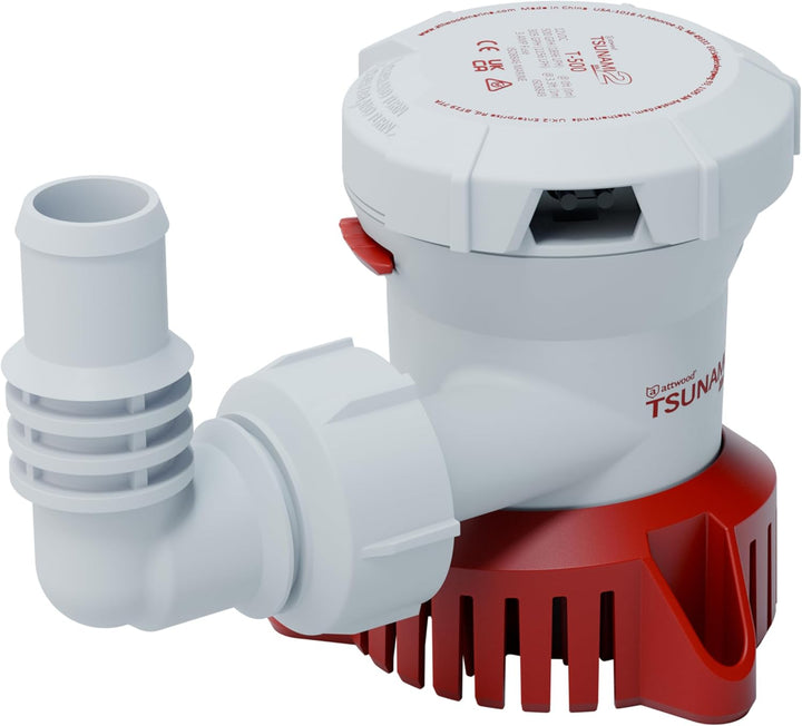 Attwood Tsunami Mk2 T500 Manual Bilge Pump 500 GPH 12V Boat Marine 5606-7