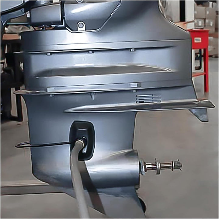 Outboard Motor Flush Muffs Single Feed Compact Rectangle Cups for Engines < 40HP