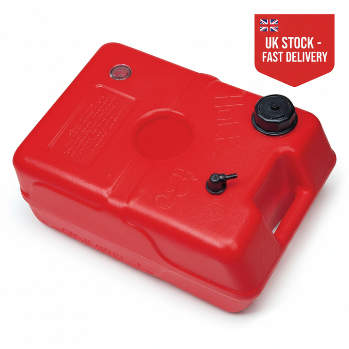 Hulk Outboard 22 Ltr Plastic Fuel Tank for Outboards | 4Boats - UK Stock image 1