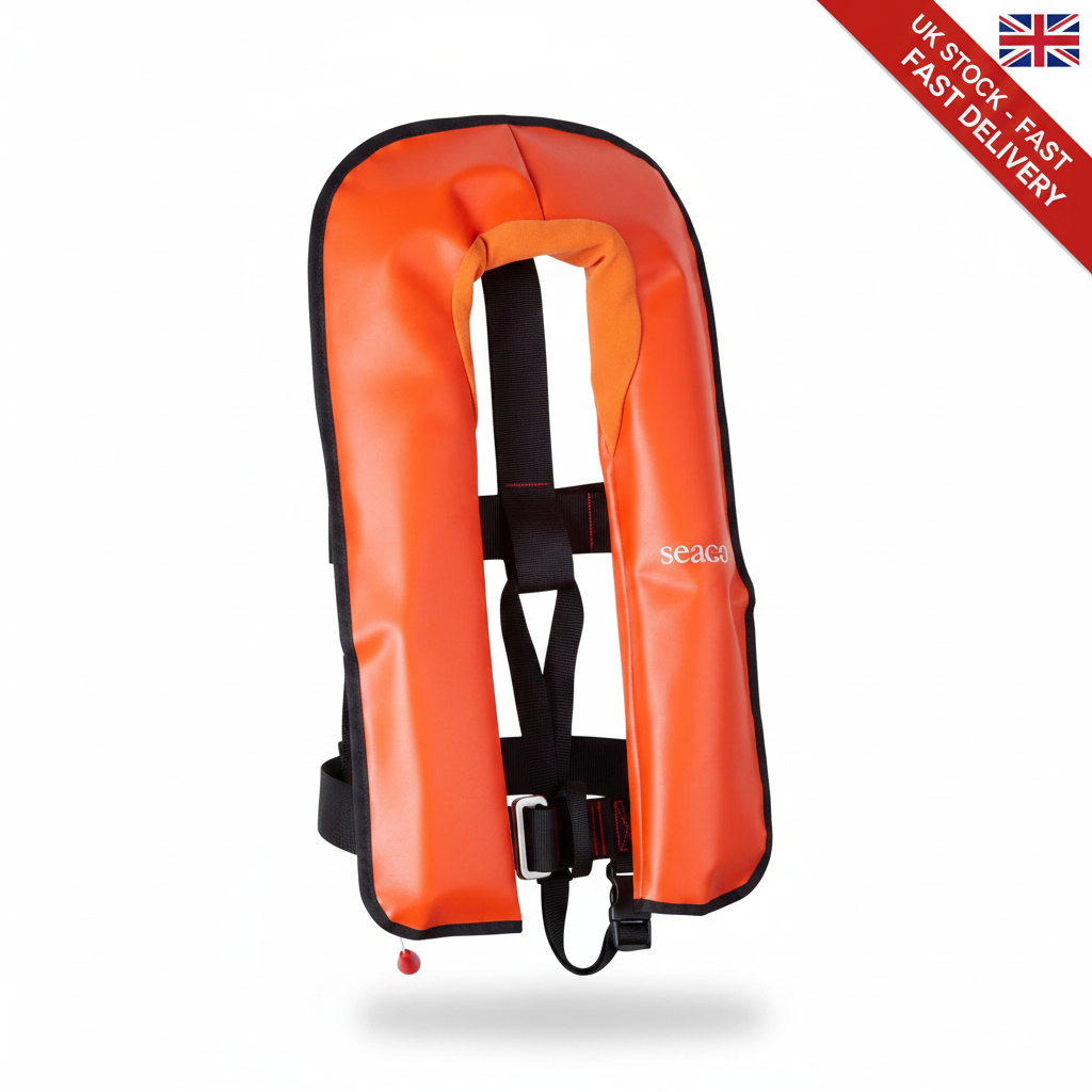 Seago Seaguard Seaguard Seaguard 300N Automatic Lifejacket wi | 4Boats - UK Stock image 1