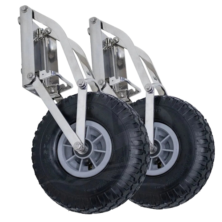 Seago Compact HD Dinghy Launching Wheels Low Profile Quick Release 120kg DW-C