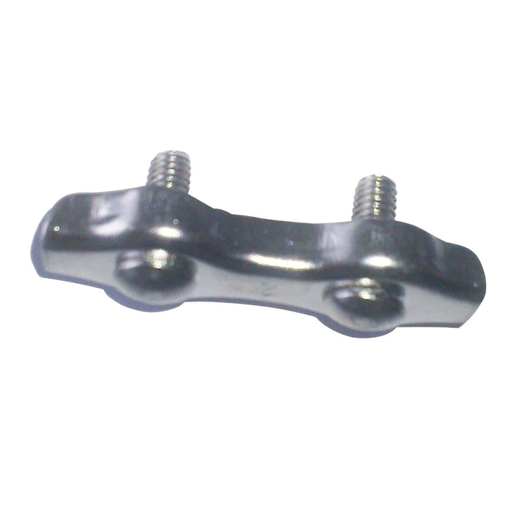 Talamex Duplex Duplex Duplex Wire Rope Clip 6 mm | AISI 304 S | 4Boats