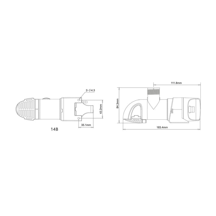 Seaflo  Low-Profile Automatic Bilge Pump 12V 800 GPH | 4Boats