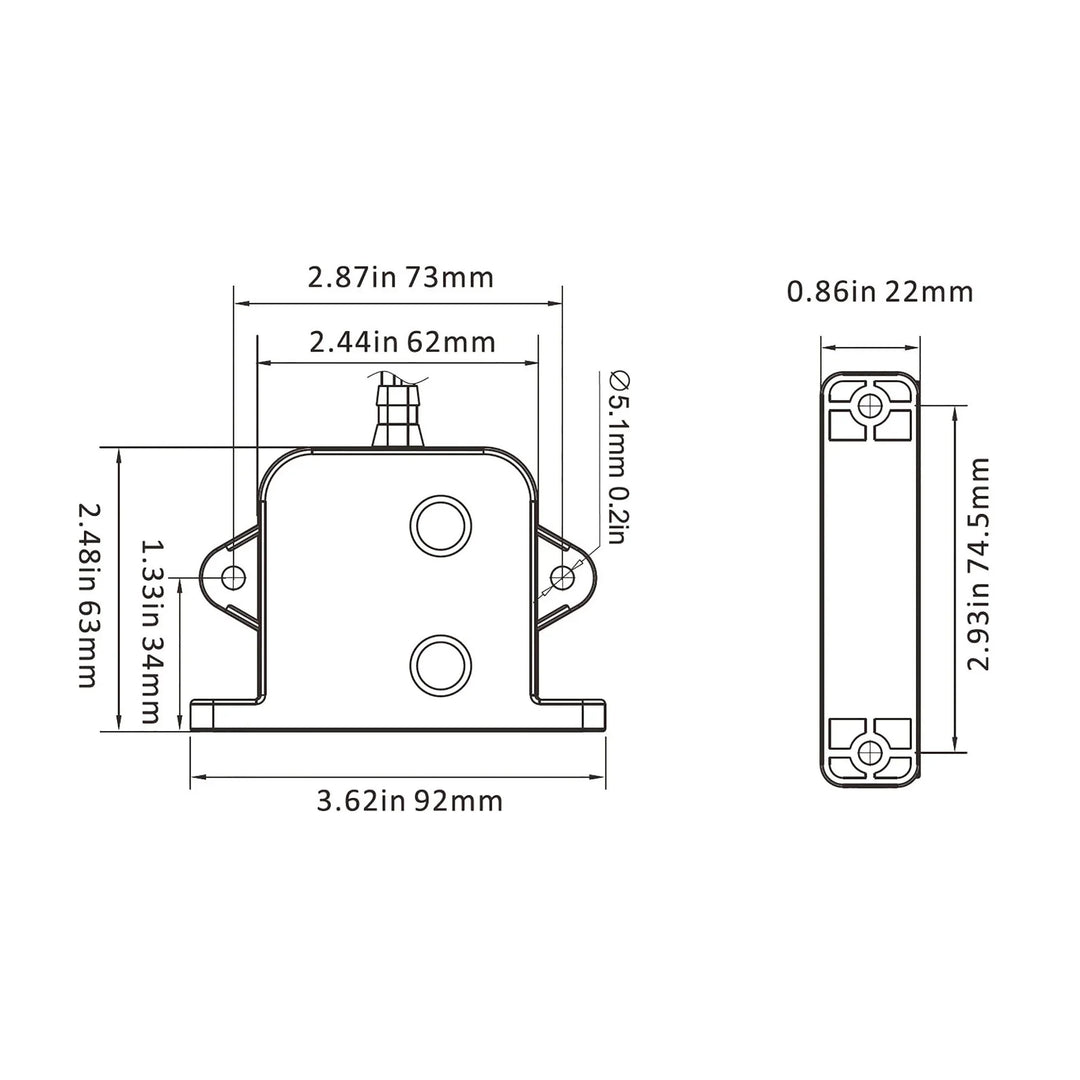 Seaflo  Electric Field Bilge Switch — 12/24V | 4Boats